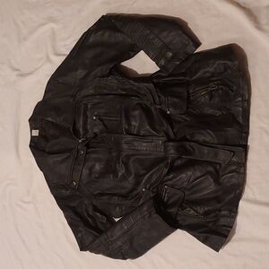 ladies leather jacket
